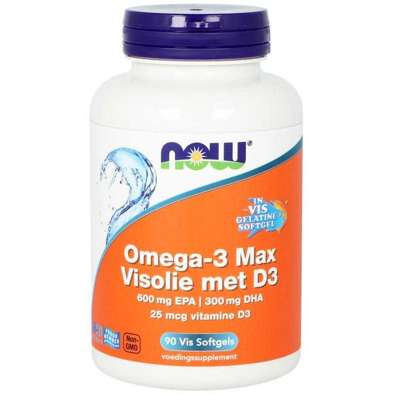 Omega 3 max visolie D3 EPA DHAVetzuren733739160348