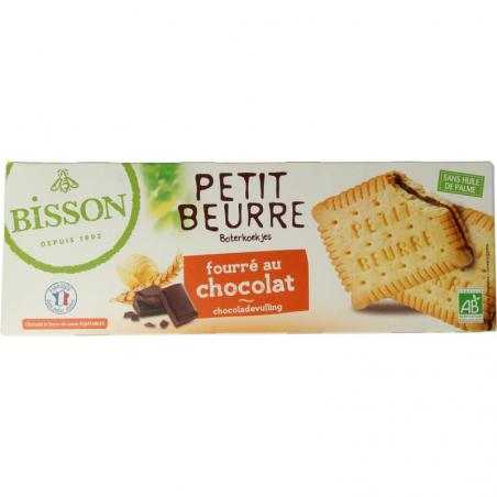 Petit beurre biscuit met chocolade bioKoek3380380110627