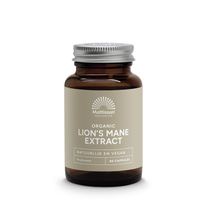 Lion's mane extract 500mg bioOverig gezondheidsproducten8720959402275