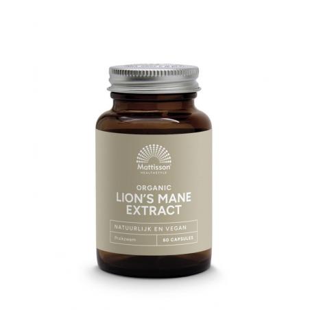 Lion's mane extract 500mg bioOverig gezondheidsproducten8720959402275