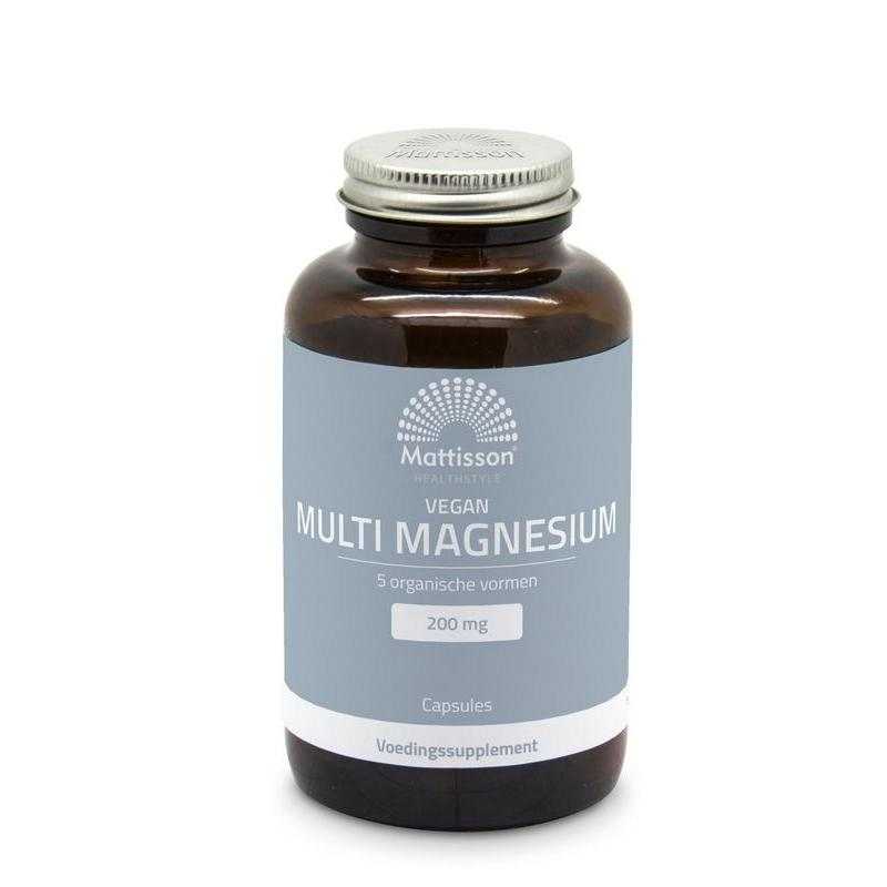 Vegan multi magnesium 200mgMineralen enkel8720959402282