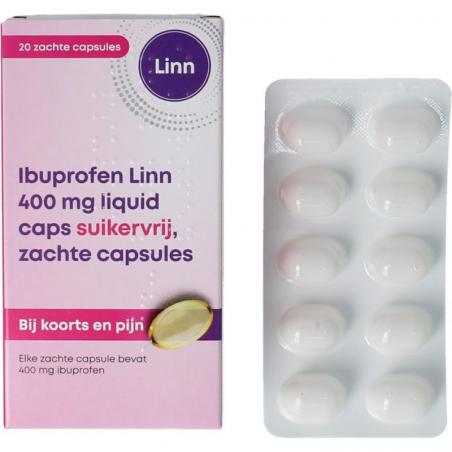 Ibuprofen liquid 400mg suikervrijPijn algemeen8718274580655