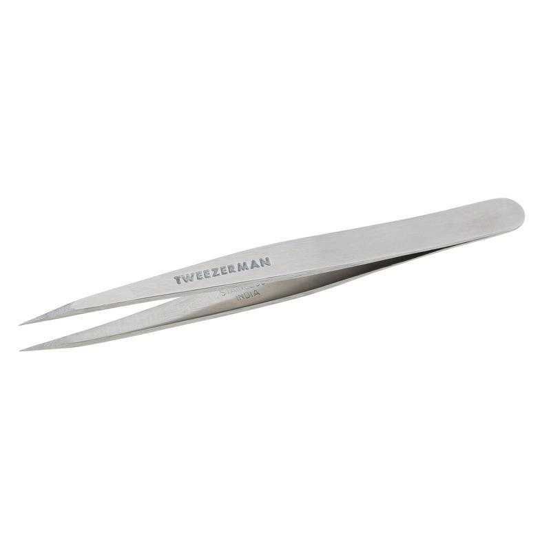 Tweezer punt klassiek stainless steelStaalwaren handen/voeten/benen038097124002