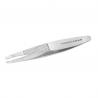 Slant tweezer no slip with gripStaalwaren handen/voeten/benen038097025224