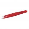 Slant tweezer signature redStaalwaren handen/voeten/benen038097123012