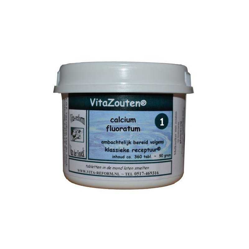 Calcium fluoratum Vitazout nr. 01Schusslerzouten8718885282016