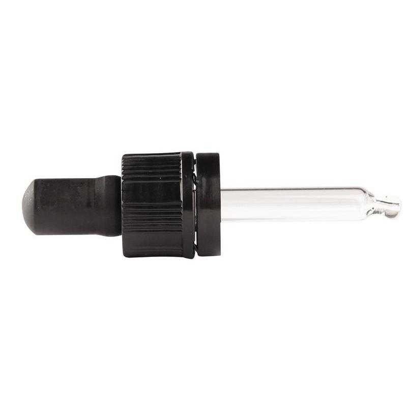 Pipet glas zwart 10mlWaren6150531727724