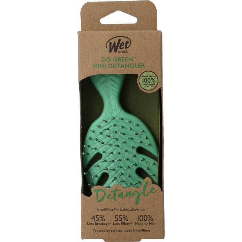Go green detangler green miniSponzen/borstels0736658556735