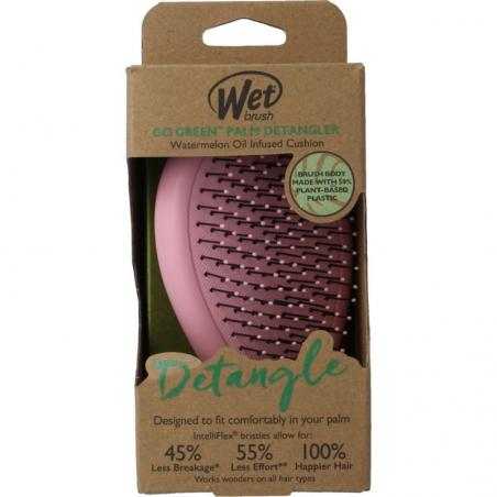 Go green palm detangler pink waterSponzen/borstels0736658494570