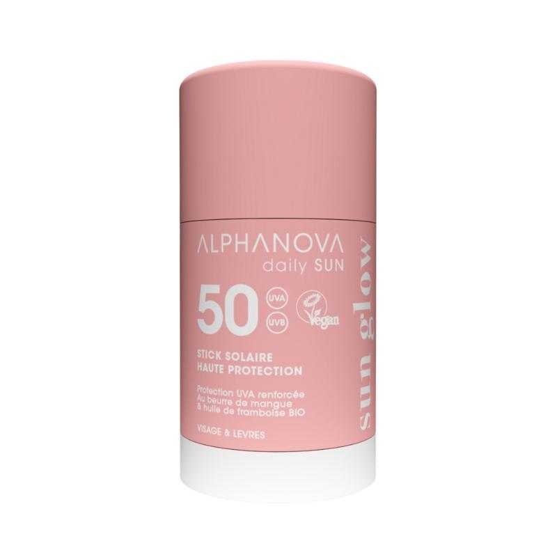Face sun stick sun glow bio SPF50In de zon3760075073084
