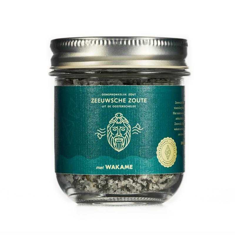 Zout met wakame glazen pot bioVoeding7421034465000