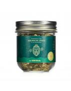 Zout met zeekraal glazen potVoeding7421034464959