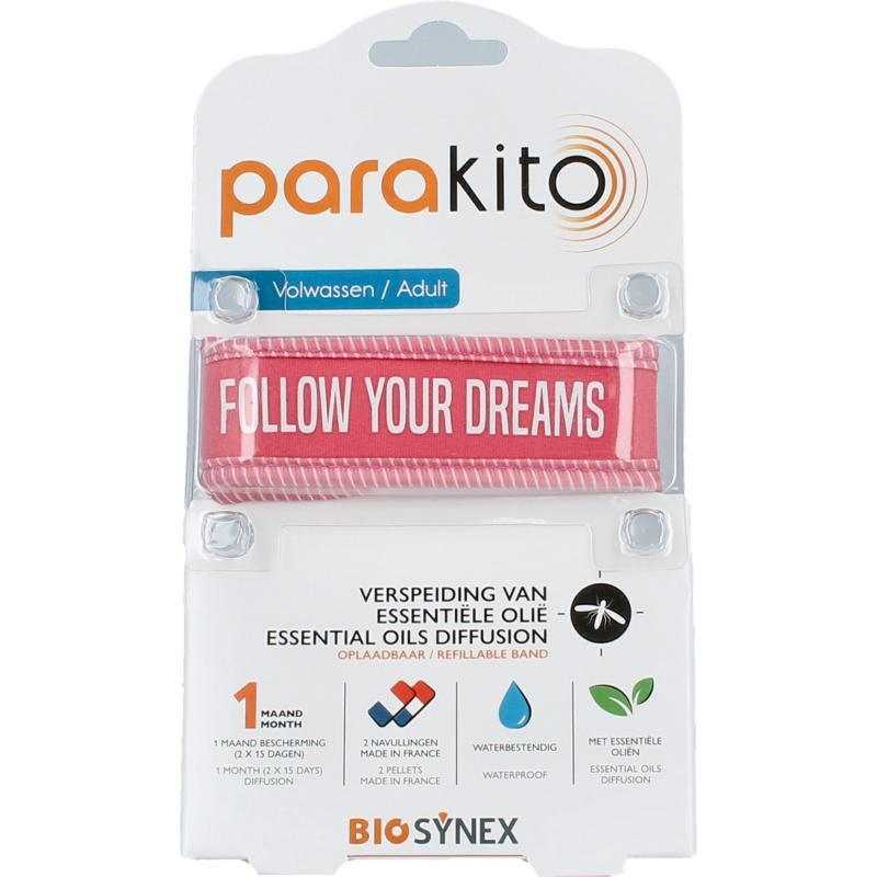 Anti mug armband volwassenen fuchsiaInsectenbeten3532678606729