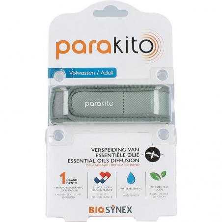 Anti mug armband volwassenen kakiInsectenbeten3532678606774