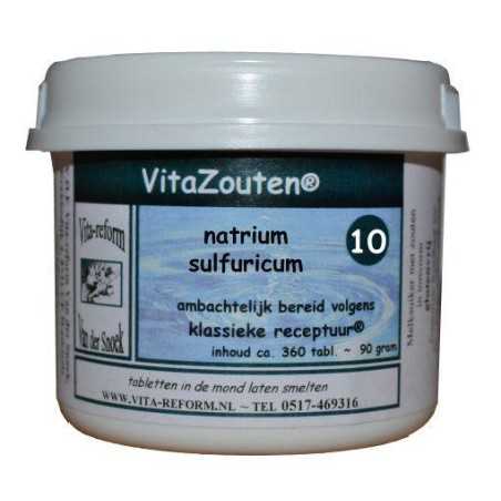 Natrium sulfuricum VitaZout nr. 10Schusslerzouten8718885282108