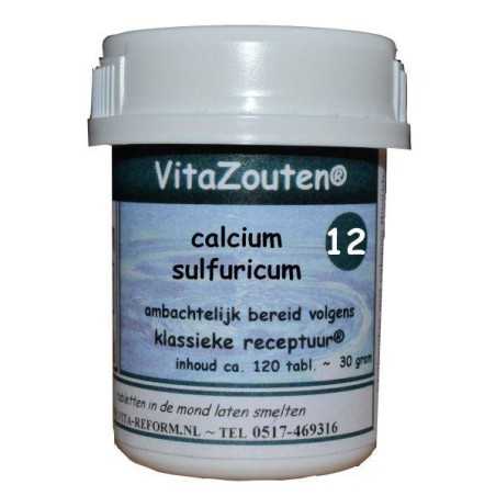 Calcium sulfuricum VitaZout nr. 12Schusslerzouten8718885281125