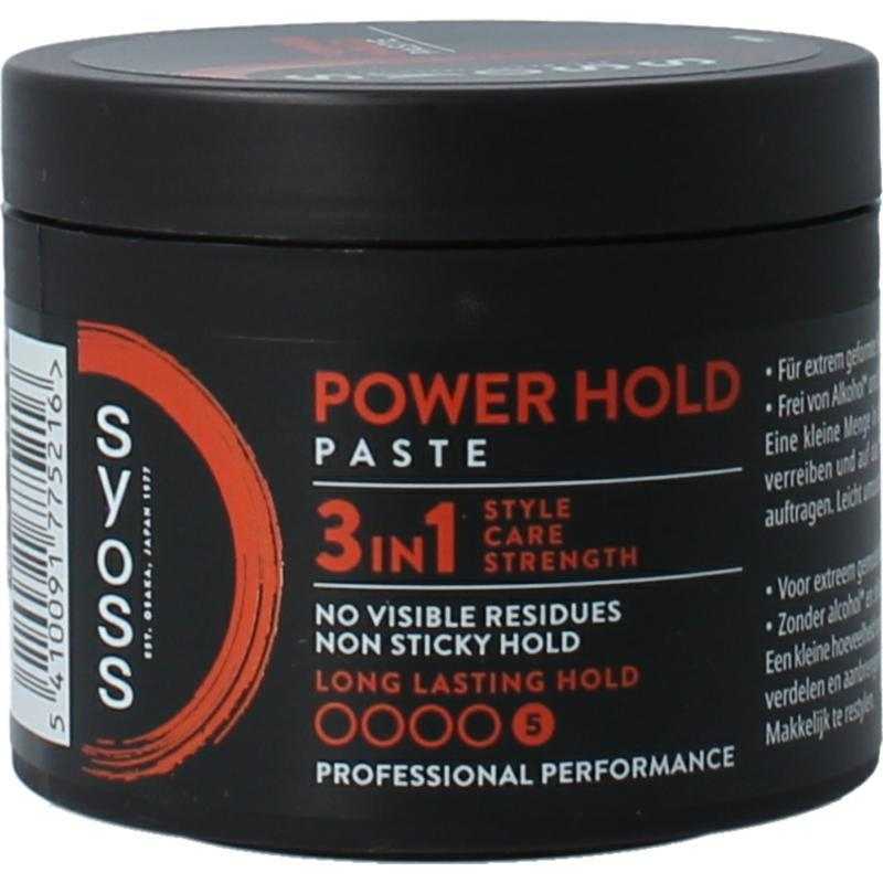 Men power hold styling paste extra sterkStyling5410091775216