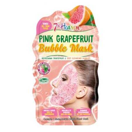 7th Heaven face mask pink grapefruit bubble sheetReiniging083800065738