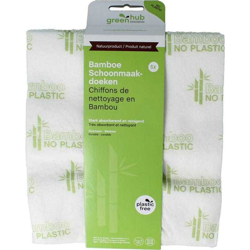 Schoonmaakdoeken bamboeOverig huishoudelijk8719327589687
