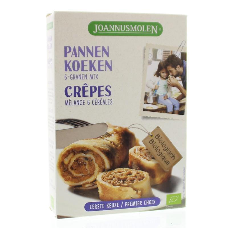 Pannenkoekmix 6 granen bioVoeding8713445040228