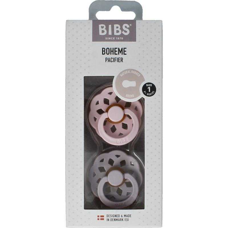 Fopspeen maat 1 blossom lilaBaby/peuter zuigflessen en spenen5713795229185