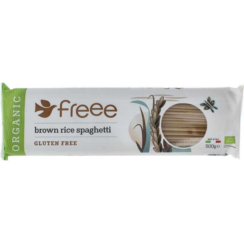 Glutenfree brown rice spaghetti bioVoeding5011766666619