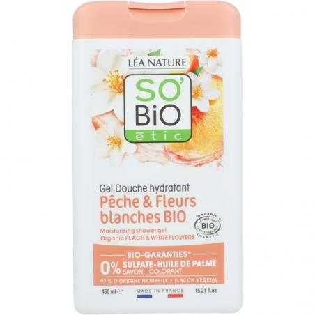Showergel peach & white flowers bioBad/douche3517360025057