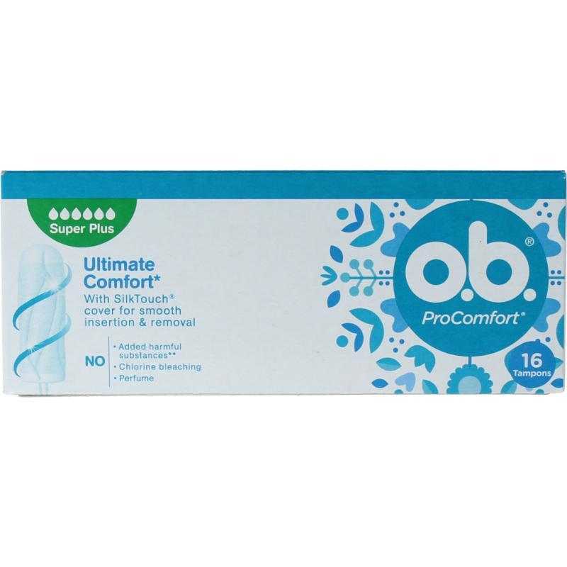 Tampons procomfort super plusDamesverband/tampons3574661331157