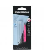 Mini slant tweezer neon pinkStaalwaren handen/voeten/benen038097124835