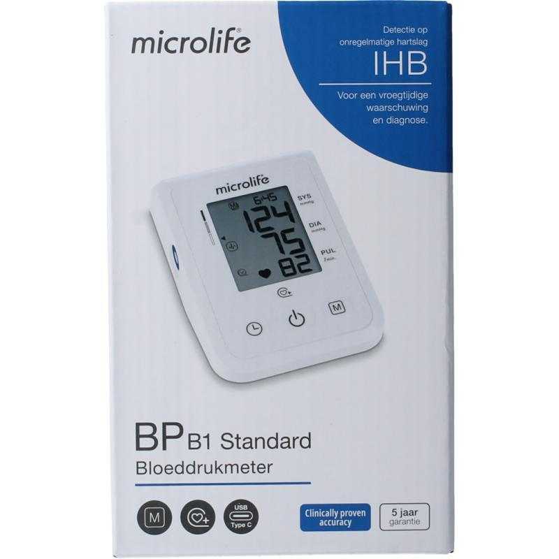 BPB1 Bloeddrukmeter standaardInstrumenten/zelftest4719003314866