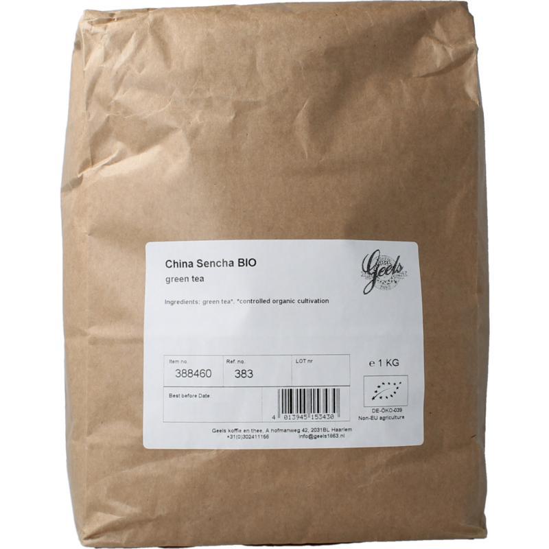 China sencha bioKoffie/thee4013945153430