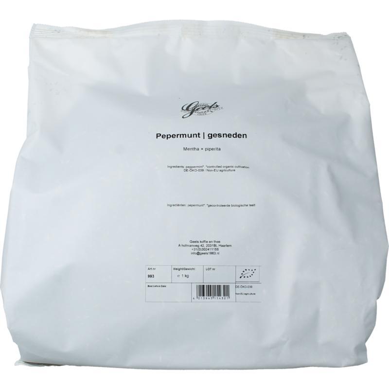 Pepermuntblad gesneden bioKoffie/thee4013945154321