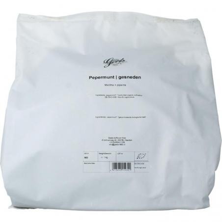 Pepermuntblad gesneden bioKoffie/thee4013945154321