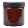 Zalfpot/cremepot incl deksel amber bruin glas 60mlWaren6150531861848