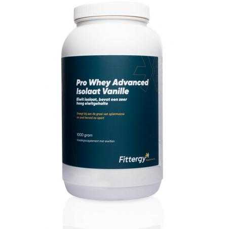 Pro whey advanced isolate vanilleOverig sport8718924291436