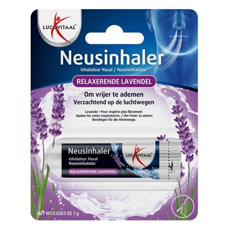 Neusinhaler relaxerende lavendelNeus/inhalatie8713713095134
