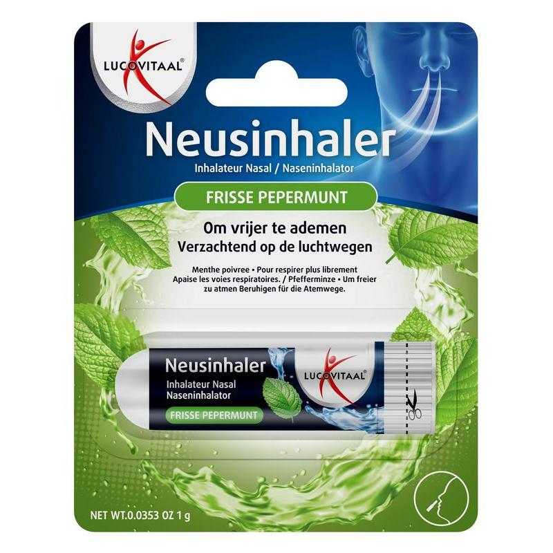 Neusinhaler frisse pepermuntNeus/inhalatie8713713095202