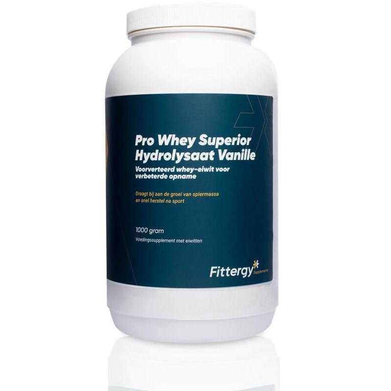 Pro whey superior hydrolysate vanilleOverig sport8718924291474