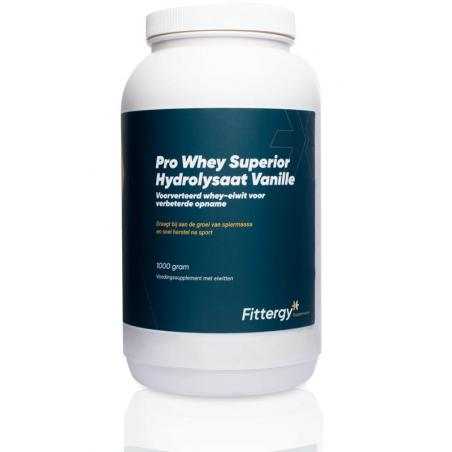 Pro whey superior hydrolysate vanilleOverig sport8718924291474