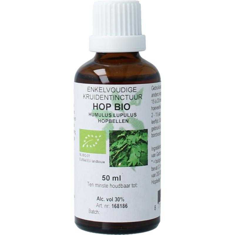 Humulus lupulus / hop tinctuur bioOverig vitaminen/mineralen8713589058516