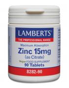 Zink citraat 15mgMineralen enkel5055148400163