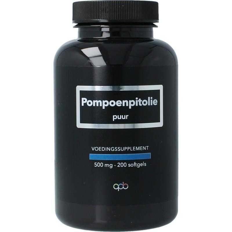 Pompoenpitolie puur 500mgOverig gezondheidsproducten8721325474001