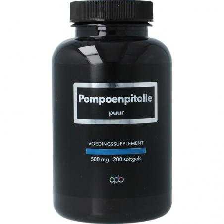Pompoenpitolie puur 500mgOverig gezondheidsproducten8721325474001