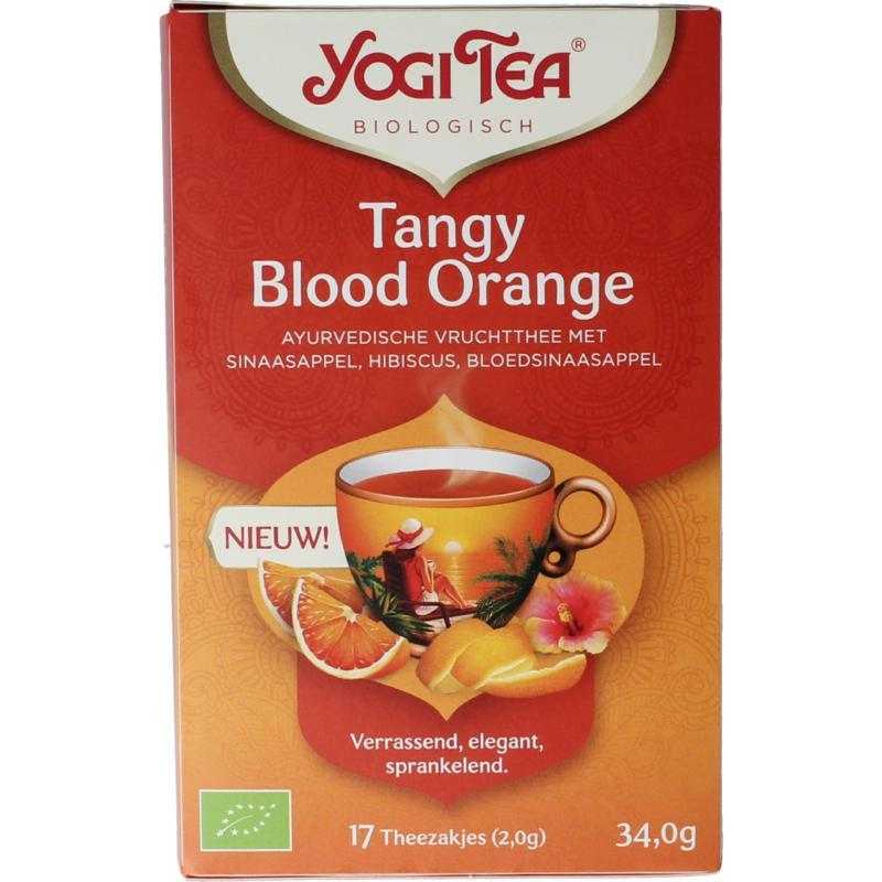 Tea tangy blood orange bioKoffie/thee4012824406605