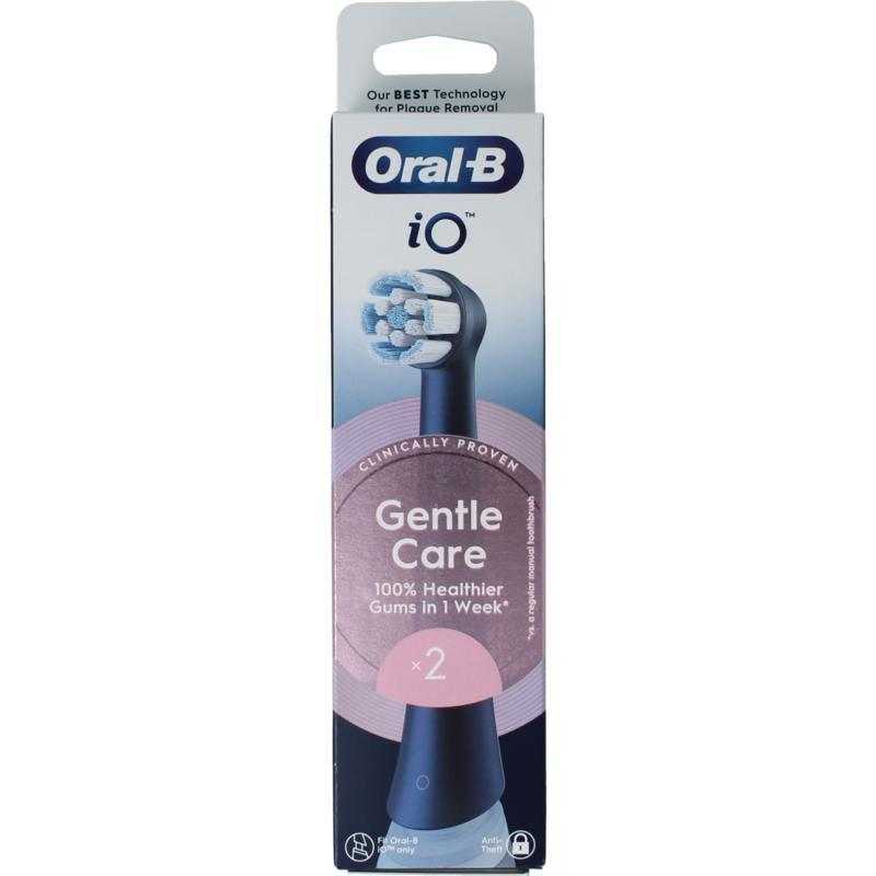 Opzetborstel IO gentle care zwartTandenborstel8700216457033