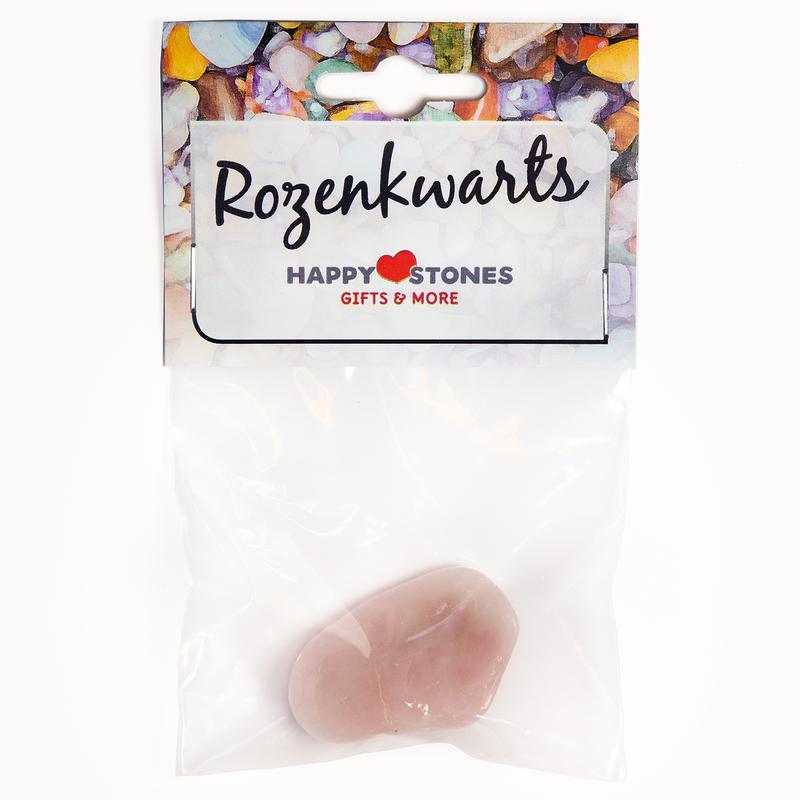 Zakje geluk - rozenkwartsWaren8718503732329