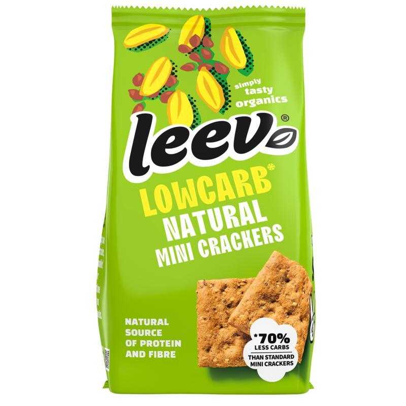 Lowcarb mini crackers natural bioVoeding8718215838234