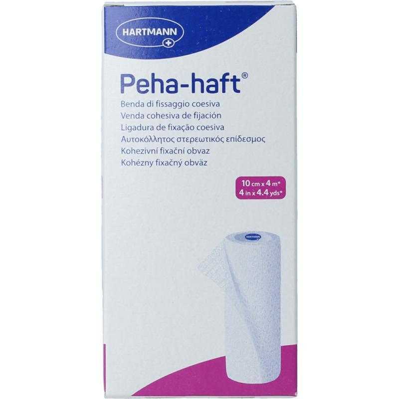 Peha-haft elastisch windsel 4m x 10cmVerbandmiddelen4052199666501
