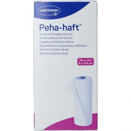 Peha-haft elastisch windsel 4m x 10cmVerbandmiddelen4052199666501