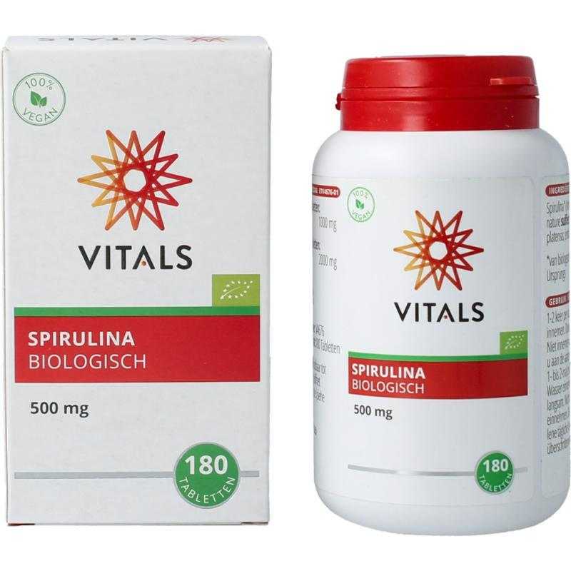 Spirulina 500mg bioOverig gezondheidsproducten8716717004676
